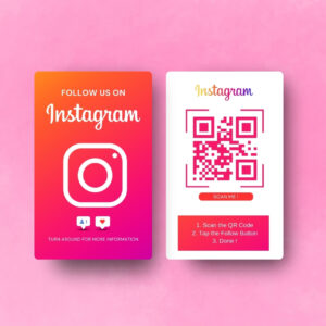 Instagram NFC Card