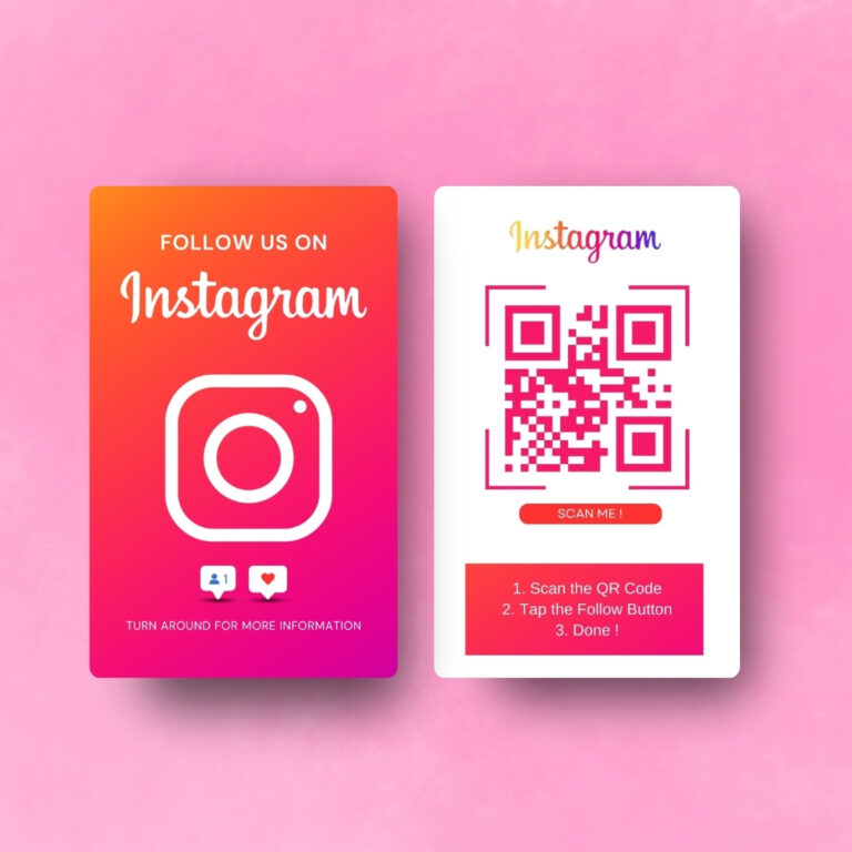 Instagram NFC Card