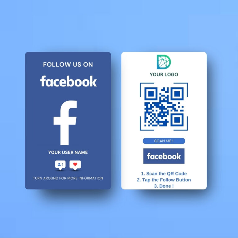 Facebook NFC Card