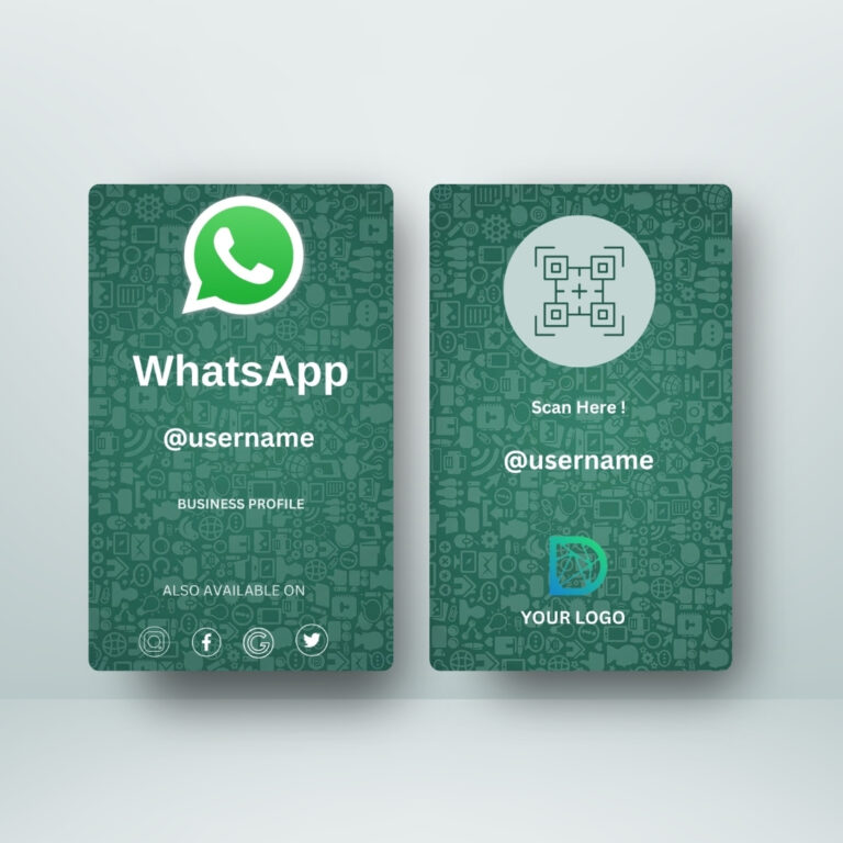 Whatsapp NFC Card