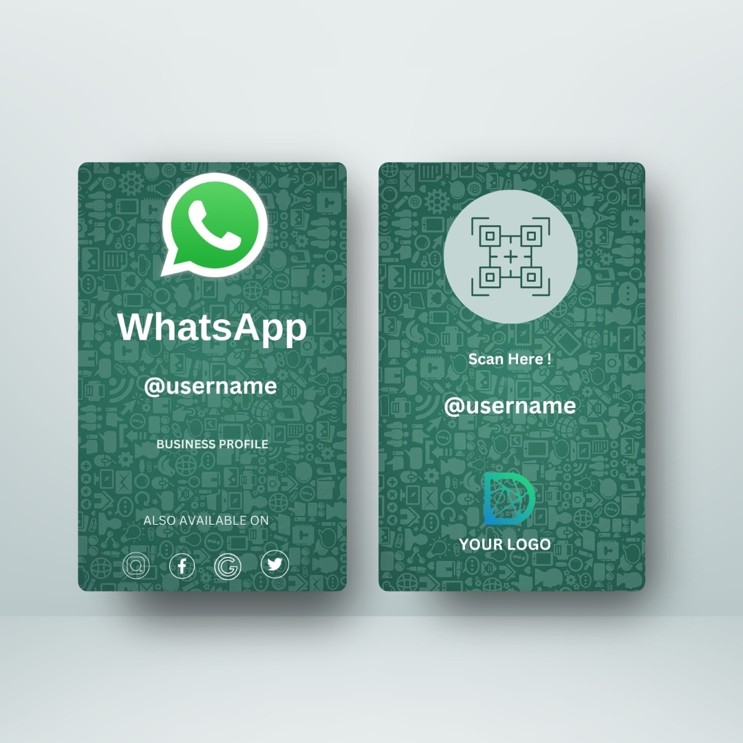 Whatsapp NFC Card