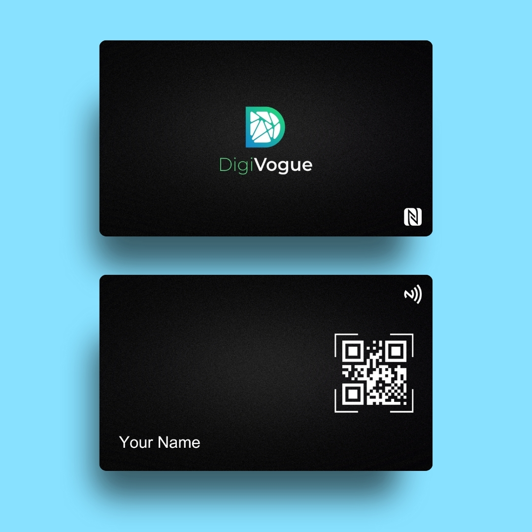 Black PVC NFC Card