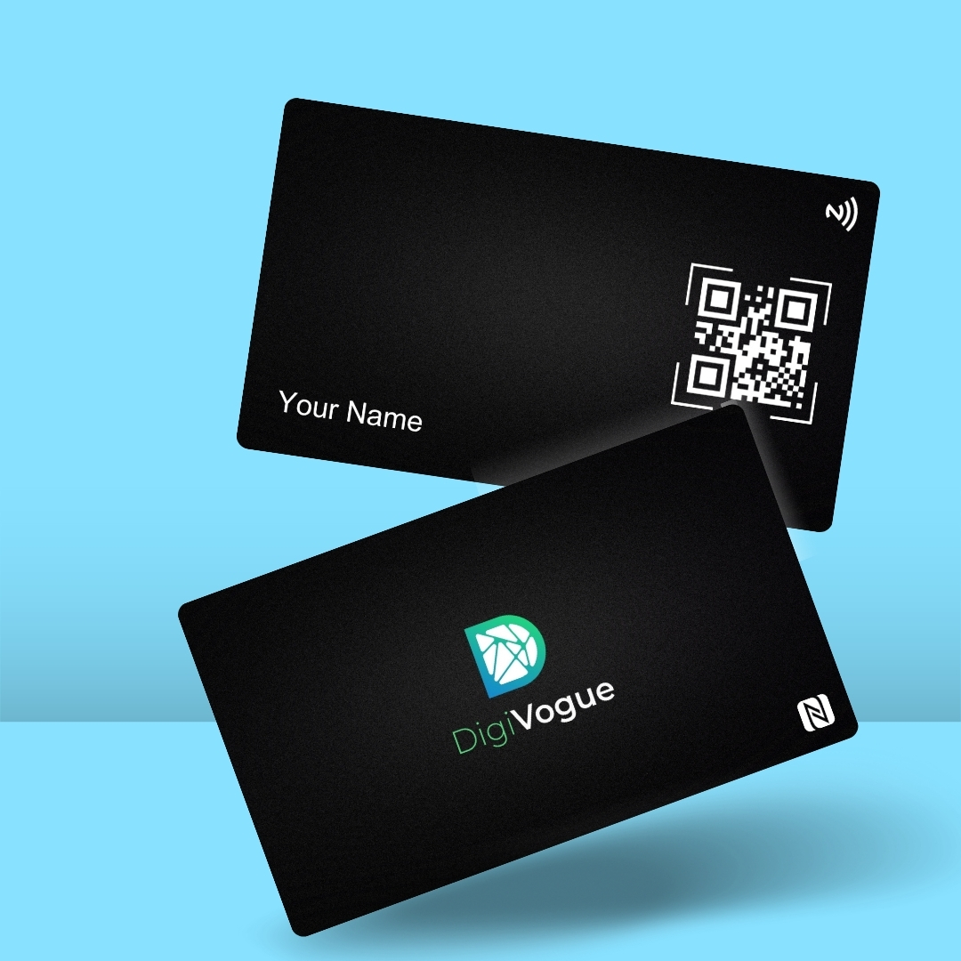 Black PVC NFC Card
