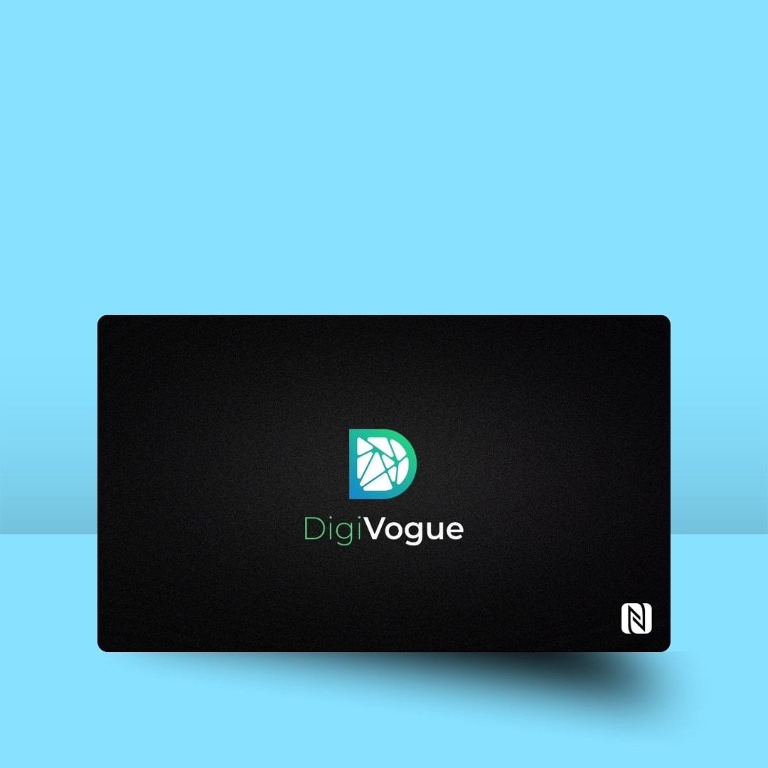 Black PVC NFC Card