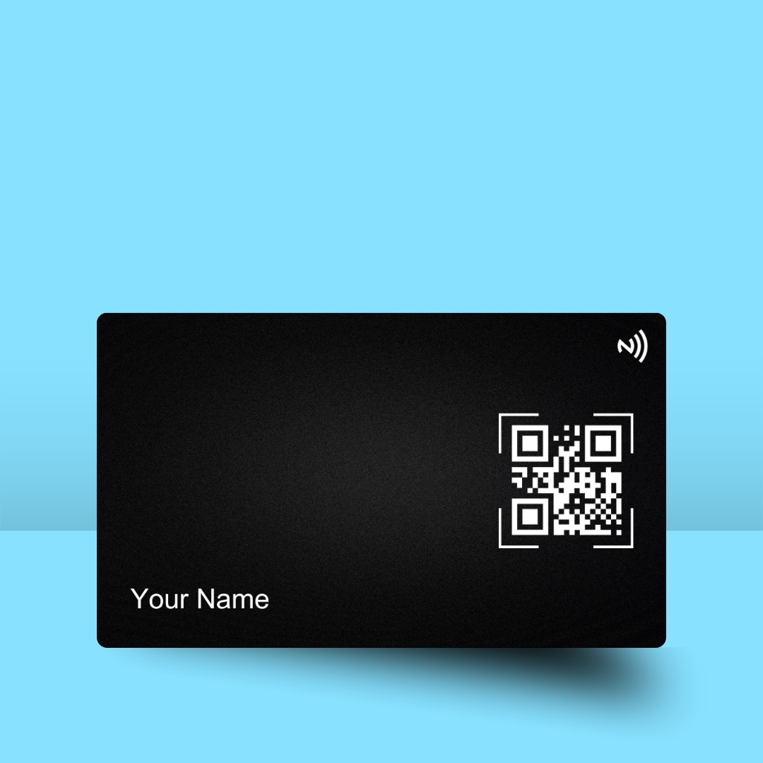 Black PVC NFC Card