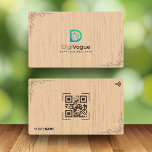 Wooden NFC Card