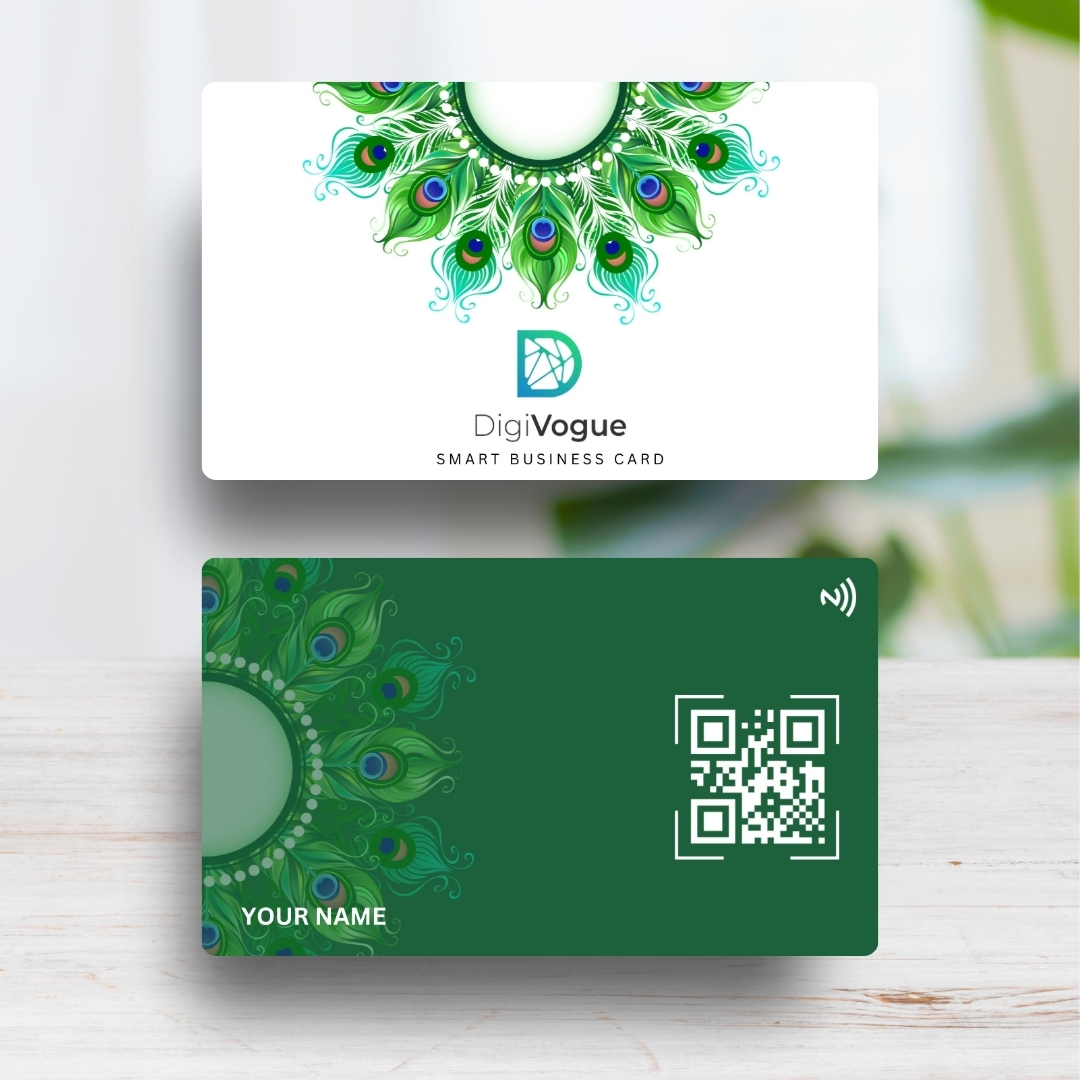 Peacock Design NFC Card