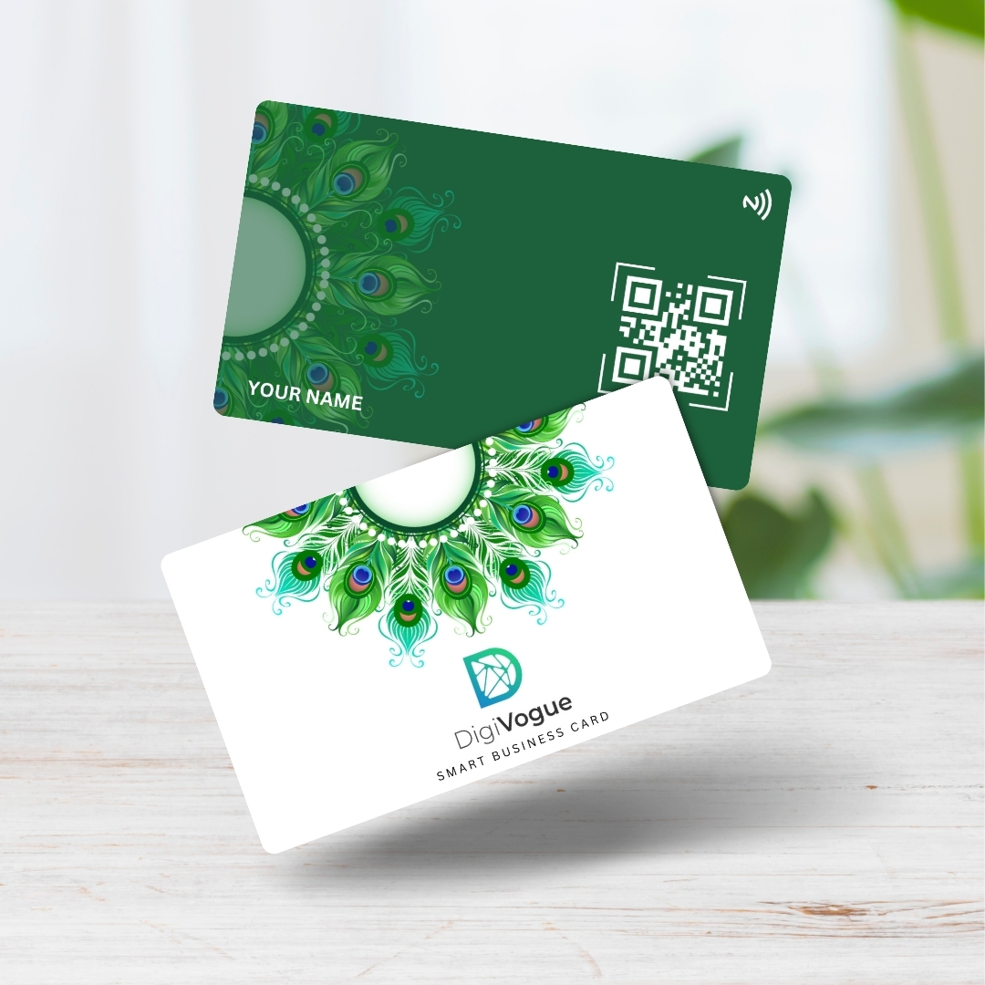 Peacock Design NFC Card