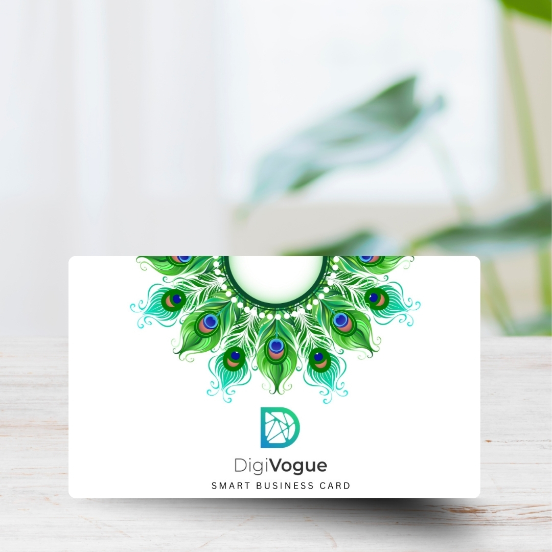 Peacock Design NFC Card