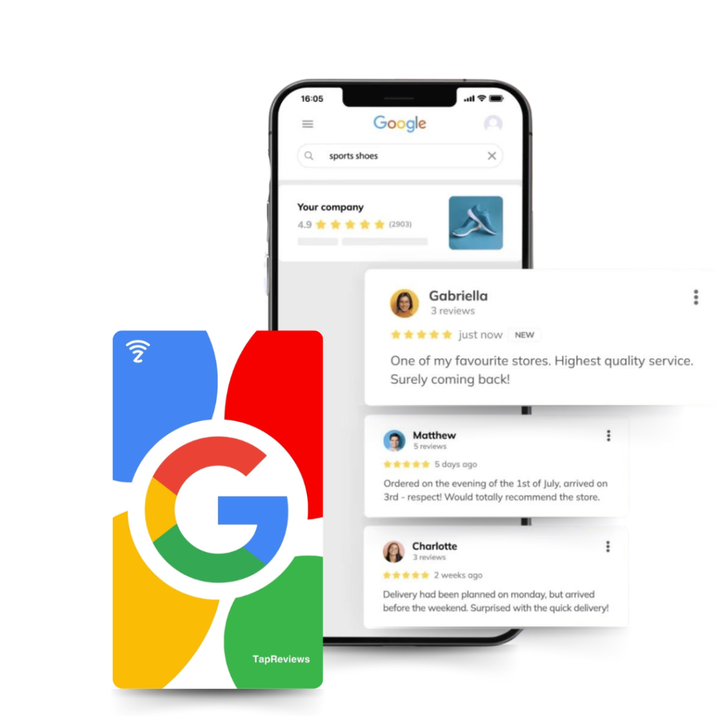Google Review Card Poster