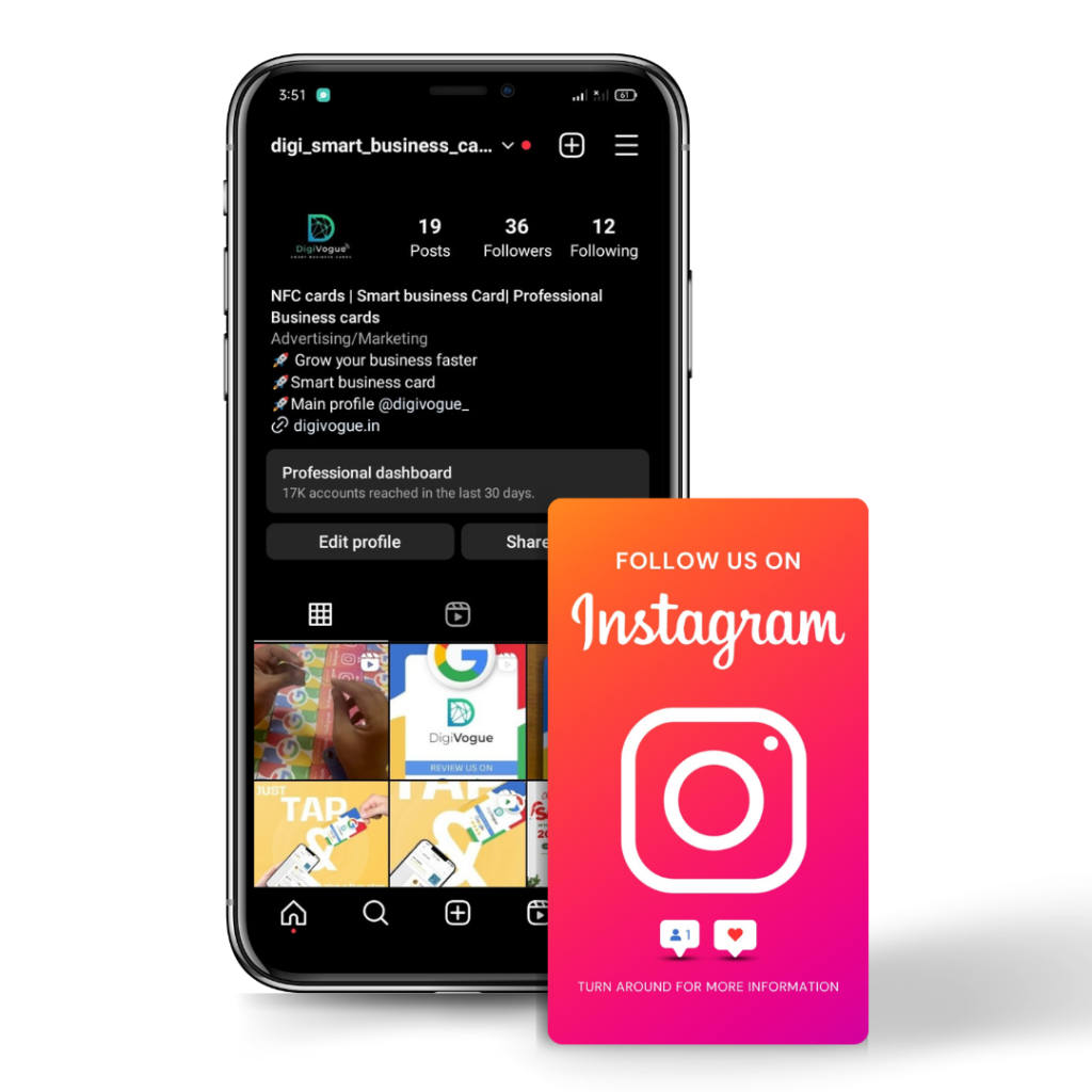 Social Media NFC Card